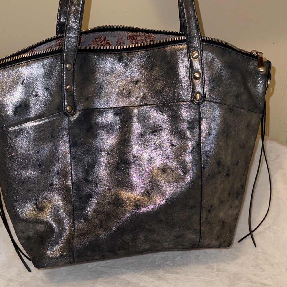 HOBO  Black Metallic Tote - Picture 16 of 16